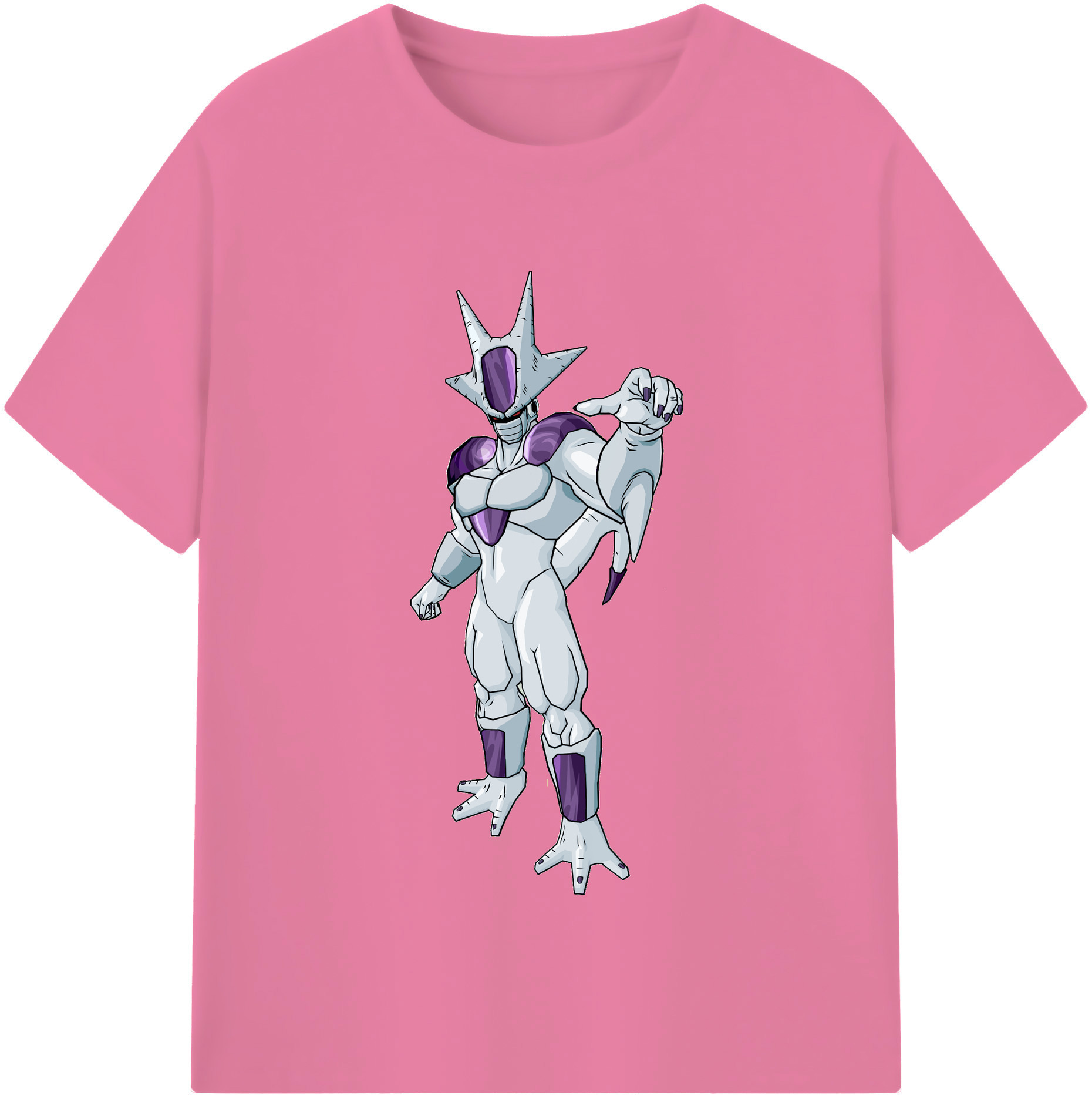 （画像用） ドラゴンボール クウラ DRAGON BALL Cooler Coora 綿100％半袖Tシャツ（フロントプリント）